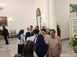 Pramono-Rano Gelar Halalbihalal dengan Pegawai Pemprov DKI di Balai Kota