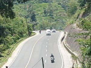 Lengang di Tanjakan Gentong Tasikmalaya