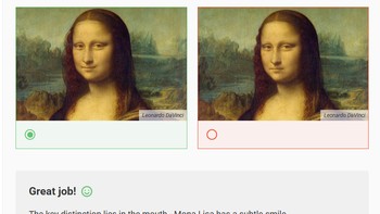 Kuncinya adalah dari senyuman tipis Mona Lisa. Foto: via Bored Panda