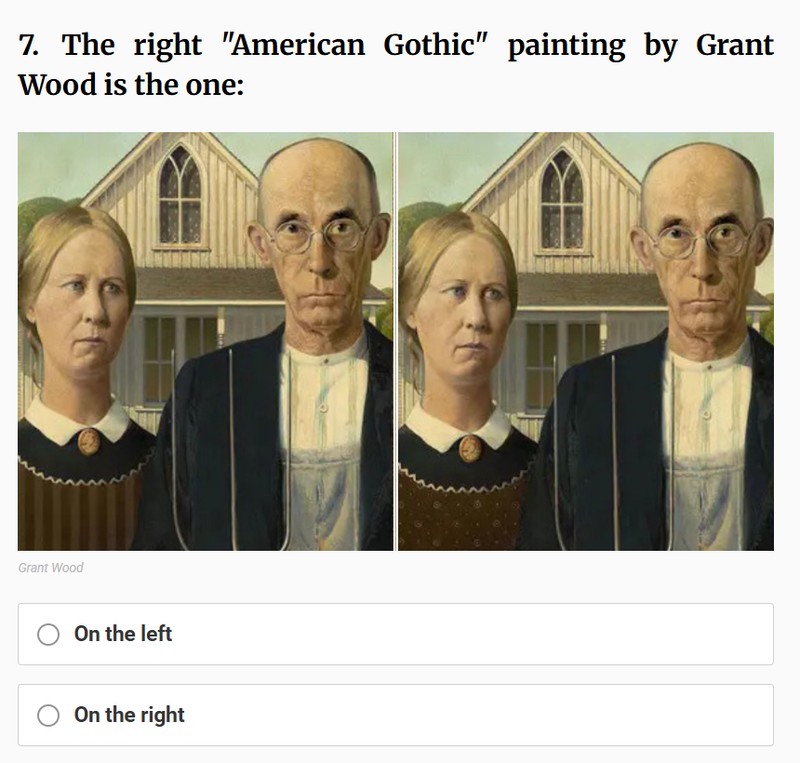 Kalau kamu penggemar lukisan klasik, dapatkah kamu membedakan mana lukisan asli dan KW-nya? Coba tulis di kolom komentar kamu benar berapa.