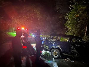 Liburan Berujung Duka di Jalur Binjai-Tanah Karo Usai Mobil Masuk Jurang
