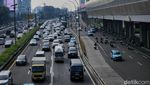 Tol Dalkot Ramai Lancar di Hari Pertama Masuk Kerja Usai Libur Lebaran