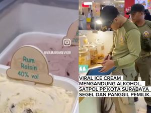 Viral Gerai Es Krim Beralkohol di Surabaya Disegel, Ini 5 Faktanya!