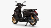 Kendati begitu, Yamaha cukup jor-joran memberikan fitur di Grand Filano  Special Edition. Yang terasa adalah bagian suspensi, di mana Grand  Filano  Special Edition dilengkapi dengan sokbreker merek ternama di dunia balap,  Ohlins. Istimewanya lagi, pada bagian tabung suspensi tersebut juga disematkan tulisan Filano. Foto: Dok. Yamaha Thailand