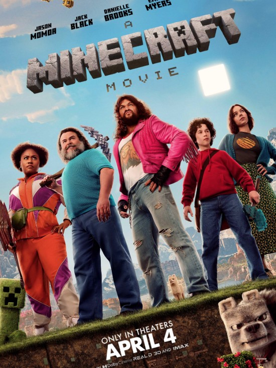 A Minecraft Movie Cuplikan adegan dalam film A Minecraft Movie (2025).