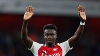 Selangkah Lagi Bukayo Saka Pecahkan Rekor Gaji di Arsenal