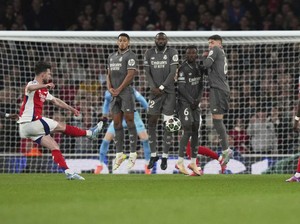 Arsenal Vs Real Madrid: Saat Declan Rice Kesurupan Lionel Messi