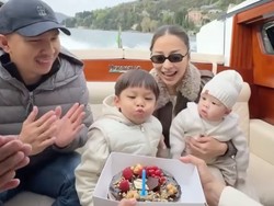 7 Foto Ultah Issa Xander Anak Nikita Willy, Dirayakan Sederhana di Italia