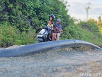 Jalan Rusak di Swaran Tarakan Jalan Provinsi, Warga Minta Segera Diperbaiki