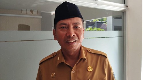 Kepala Biro Organisasi Setda Provinsi NTB, Nursalim ditemui di Kantor Gubernur NTB, Selasa (8/4/2025). (Ahmad Viqi/detikBali)