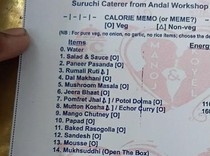 Keren! Hidangan Pesta Pernikahan Ini Dilengkapi Info Kalori