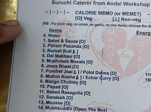Keren! Hidangan Pesta Pernikahan Ini Dilengkapi Info Kalori