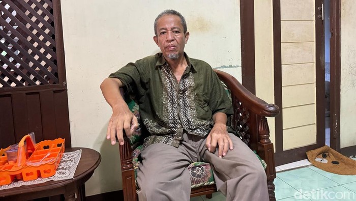 Ketua RT MH Aswan bercerita tentang warganya, Priguna Anugrah.
