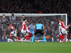 Arsenal Bantai Madrid 3-0, Tendangan Bebas Declan Rice Bikin Takjub
