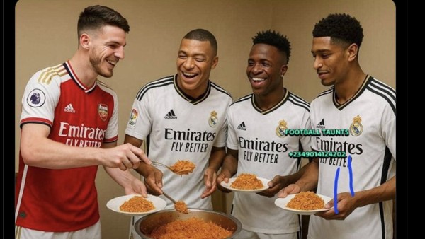 Meme Fans Real Madrid Lagi Sensi Lihat Nasi