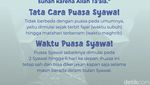 Niat Puasa 6 Hari di Bulan Syawal, Lengkap Tata Cara dan Waktunya