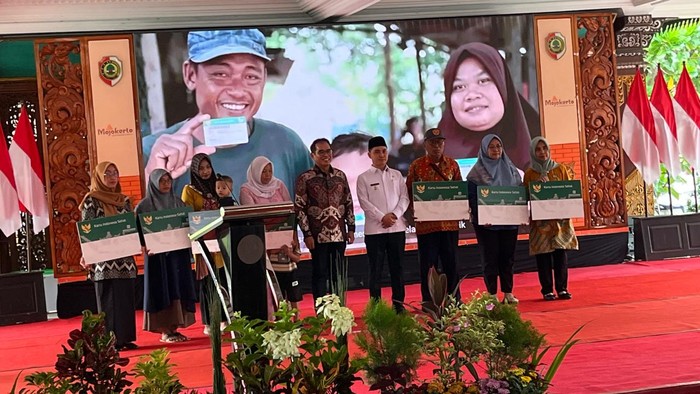 Pemkab Mojokerto Launching UHC Prioritas, 98,76% Penduduk Tercover BPJS Kesehatan