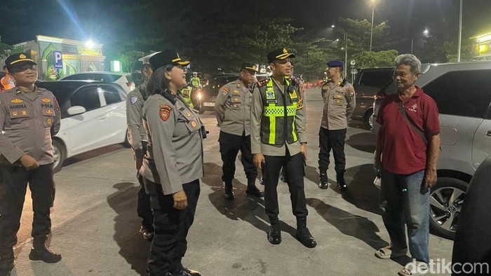 Pengamanan yang dilakukan Polres Pasuruan Kota selama Operasi Ketupat Semeru 2025.