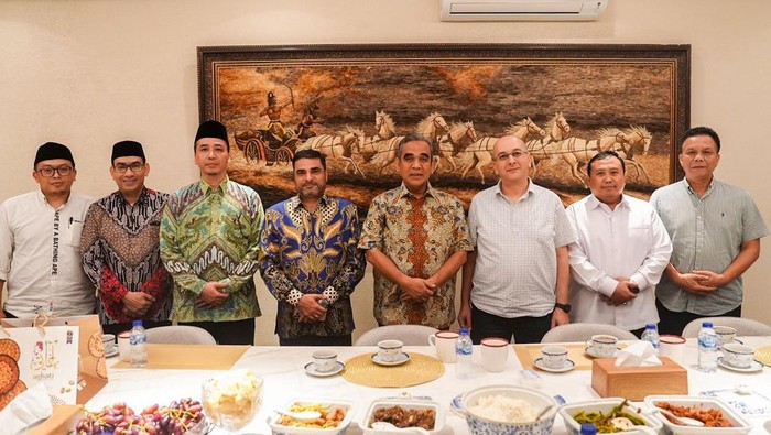 Pertemuan Ketua MPR Ahmad Muzani dengan Dubes Yordania-Mesir