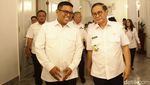 Pramono-Andra Soni Bahas Banjir dan Perluasan Rute MRT hingga Balaraja