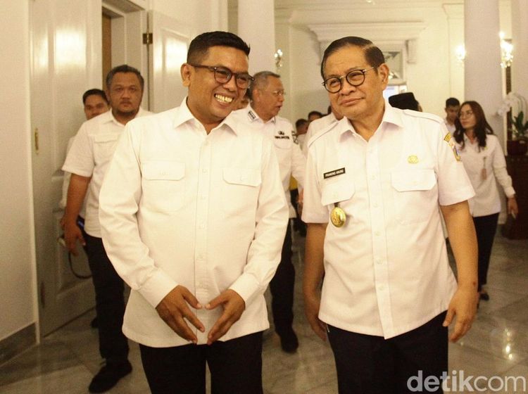 Pramono-Andra Soni Bahas Banjir dan Perluasan Rute MRT hingga Balaraja