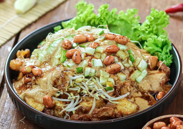 Resep Tahu Telur Saus Kacang