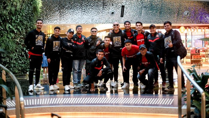 Rombongan skuad Madura United bertolak ke Kamboja