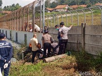 Geger Jasad Wanita di Drainase Jembatan Tol Cisumdawu