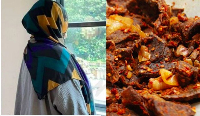 Wanita Buang Rendang Paru Buatannya karena Keluarga Tak Suka