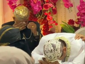 Viral Pengantin Pria Menangis Saat Akad Nikah, Bikin Warganet Ikut Baper