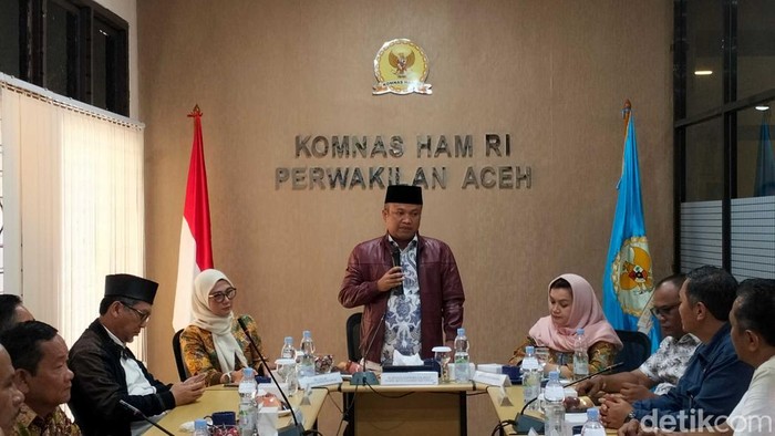 Anggota DPR RI Sugiat Santoso. (Agus Setyadi/detikSumut)