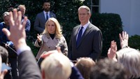 Scott Bessent optimistis Amerika Serikat (AS) memenangi perang dagang dengan China. (REUTERS/Nathan Howard)