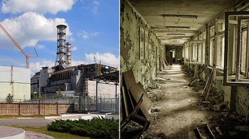 Bencana nuklir Chernobyl tahun 1986 di Pripyat, Ukraina. Dilaporkan, 62 orang tewas segera setelah ledakan tersebut. Jumlah korban tewas dalam jangka panjang diperkirakan 4.000 – 9.000 orang. Selain itu, kerugian ekonomi yang terjadi selama 30 tahun berikutnya adalah sekitar USD 235 miliar, menjadikannya salah satu bencana termahal dalam sejarah. Foto: Unbelievable Facts