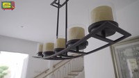 Di bagian atasnya terdapat lima lampu khusus yang memberikan kesan hangat ketika dinyalakan. Foto: YouTube MAIA ALELDUL TV