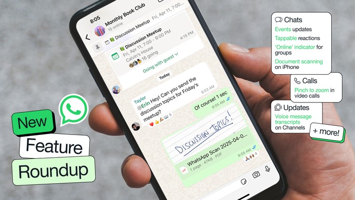 Deretan fitur baru WhatsApp
