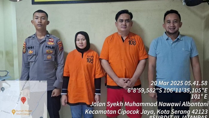 Dua pelaku penipuan proyek fiktif di Banten (dok.istimewa)