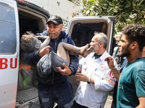 Duka Anak Gaza Korban Serangan Israel