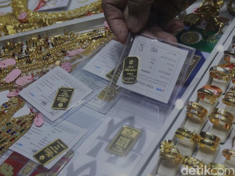 Emas Antam Tembus Rp 1,84 Juta/gram