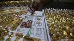 Emas Antam Tembus Rp 1,84 Juta/gram