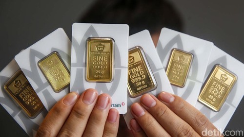 Harga emas keluaran Logam Mulia Antam 24 Karat hari ini, Kamis (10/4/2025) berada di level Rp 1.846.000 per gram. Ini menjadi harga emas termahal sepanjang sejarah.