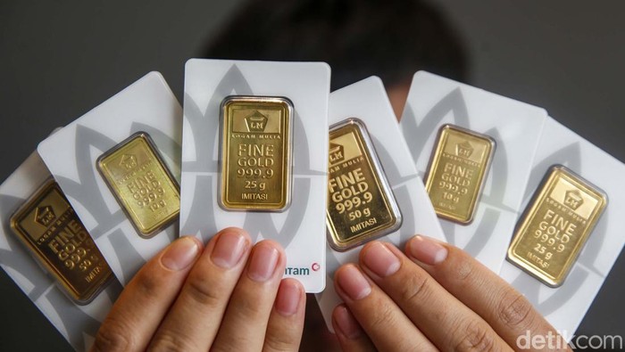 Harga emas keluaran Logam Mulia Antam 24 Karat hari ini, Kamis (10/4/2025) berada di level Rp 1.846.000 per gram. Ini menjadi harga emas termahal sepanjang sejarah.