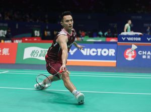 Kejuaraan Asia 2025: Jonatan ke 8 Besar, Gregoria Kalah