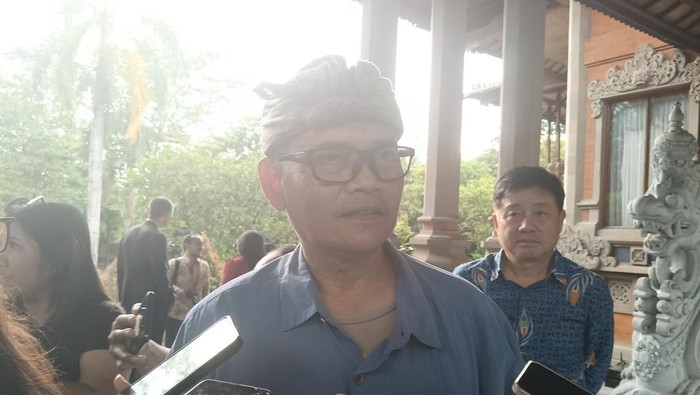 Kadishub Bali, I Gde Wayan Samsi Gunarta, saat ditemui di kantor Gubernur Bali, Kamis (10/4/2025). (Karsiani Putri/detikBali)