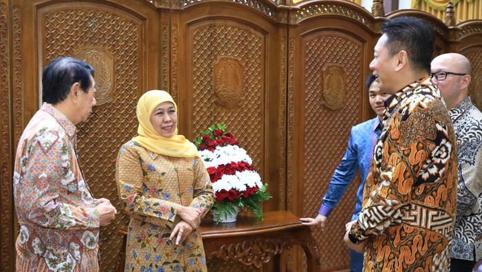 Khofifah bertemu Apindo Jatim