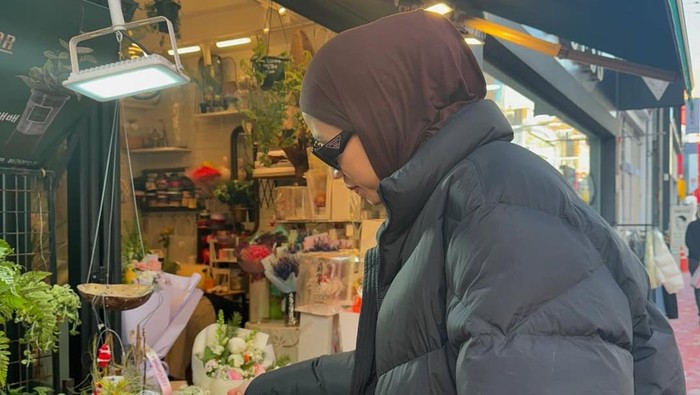 Megawati Hangestri Pertiwi liburan di Busan Megawati Hangestri Pertiwi liburan di Busan
