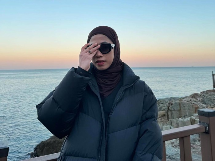 Megawati Hangestri Pertiwi liburan di Busan