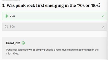 Punk rock (juga dikenal sebagai punk) adalah genre musik rock yang muncul pada pertengahan 1970-an. Foto: via Bored Panda  