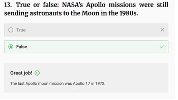 Misi Apollo ke Bulan adalah Apollo 17 dan dilakukan pada 1972. Foto: Pixabay via Bored Panda