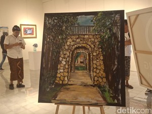 Komunitas Malu Dong Gelar Pameran Seni Rupa Nyampaht di Sanur