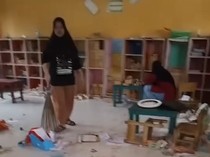 Sekolah TK di Pelalawan Jadi Tempat Pesta Sabu-Miras, Begini Penampakannya